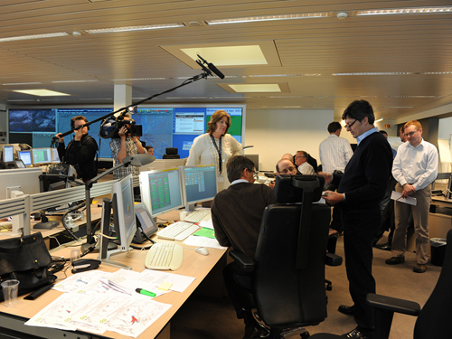 Eurocontrols operation room